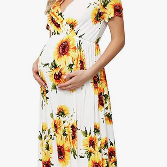 Dresses | Sunflower Maternity Dress 